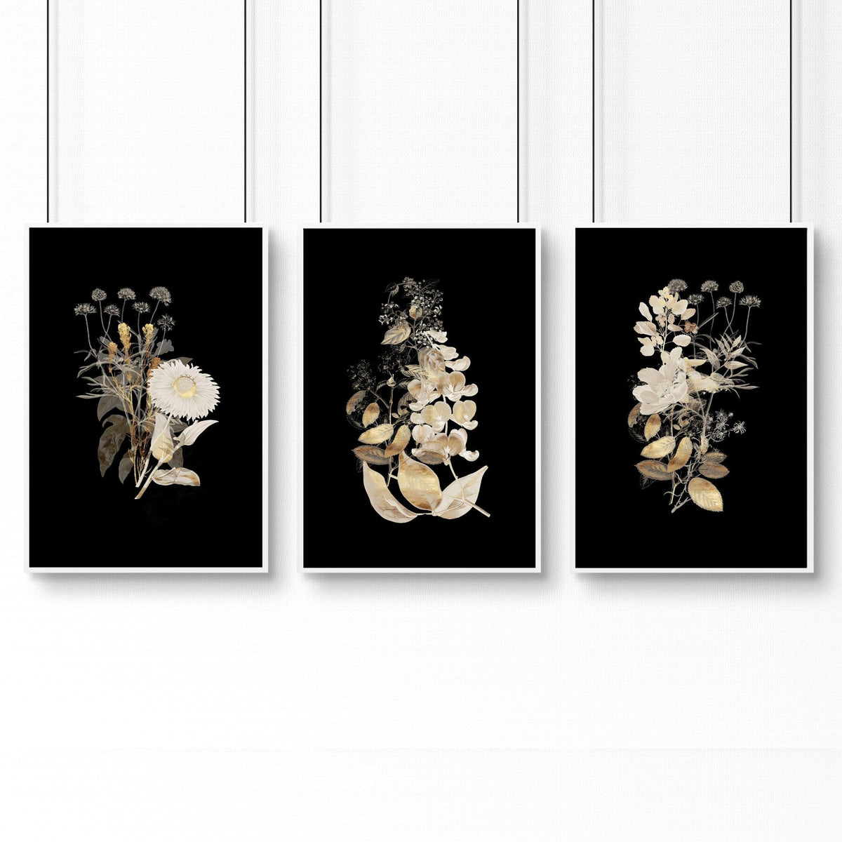 Classy bathroom wall art uk | set of 3 wall art prints