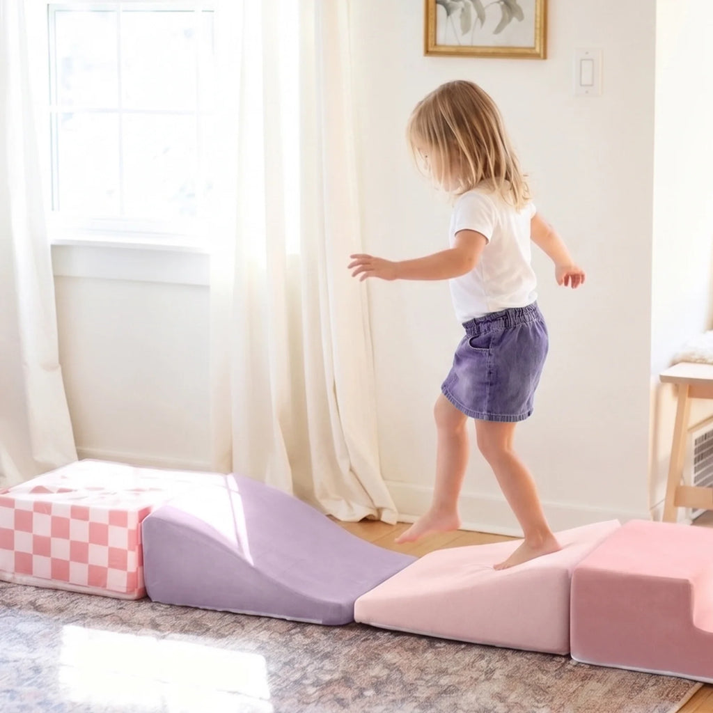 Tiny Land® PlayNest Climbing Blocks – Violet