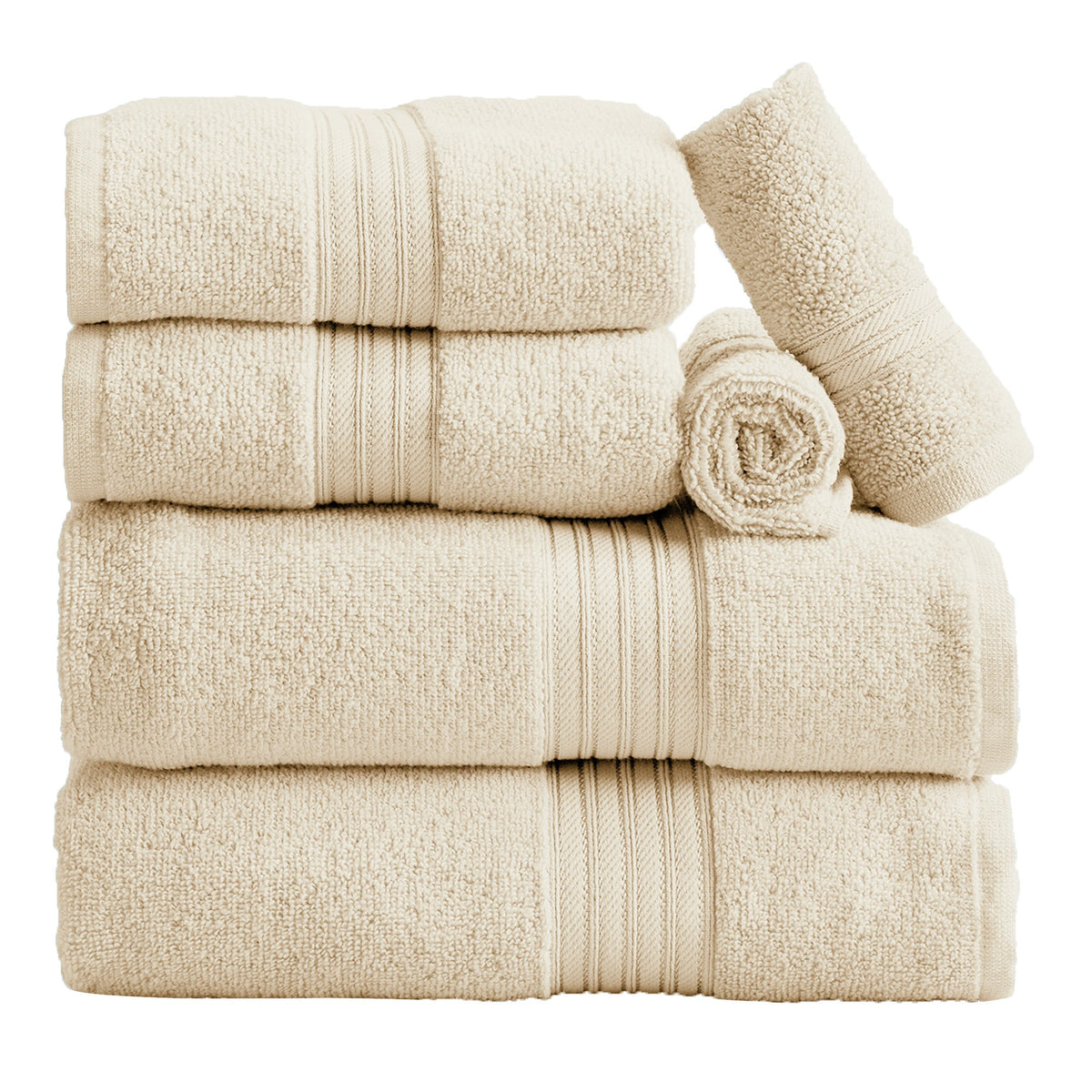 Cotton Terry Bath Towel Set – Cooper Collection