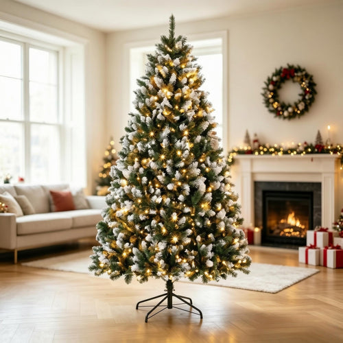 7.5 Ft Pre – Lit Artificial Christmas Tree