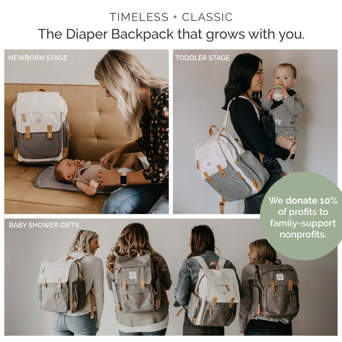 Birch Bag – Diaper Backpack