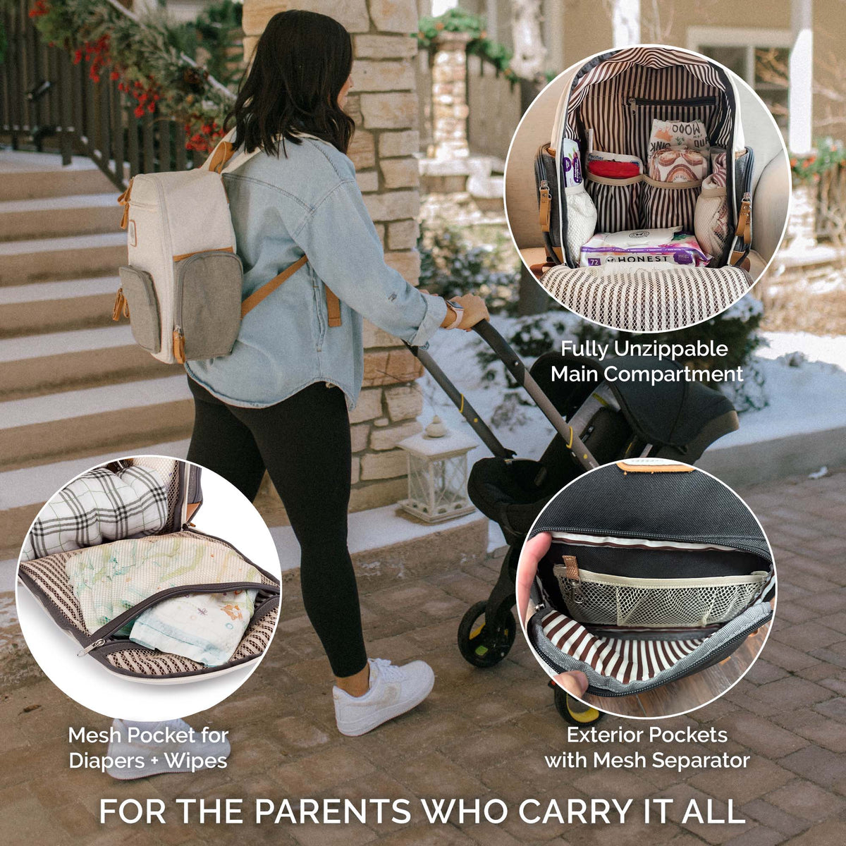Birch Bag Mini – Diaper Backpack