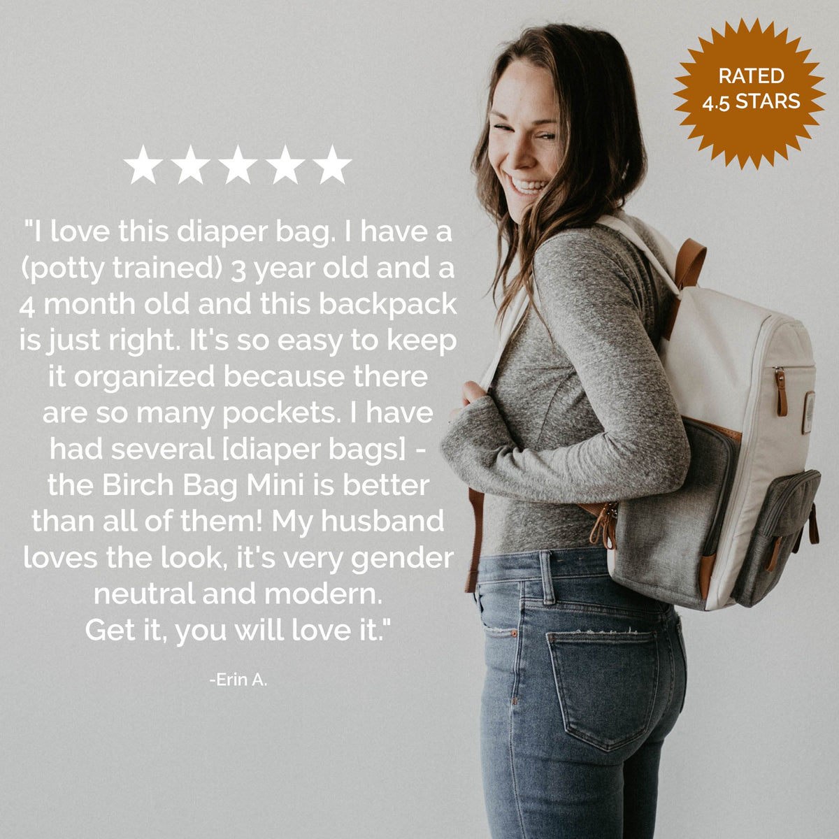 Birch Bag Mini – Diaper Backpack