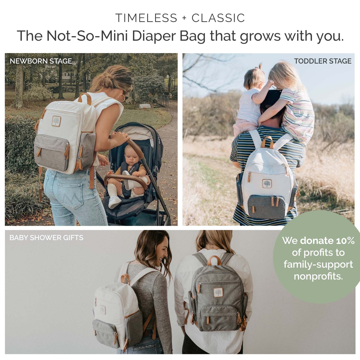 Birch Bag Mini – Diaper Backpack
