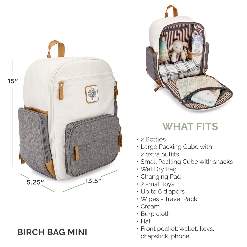 Birch Bag Mini – Diaper Backpack