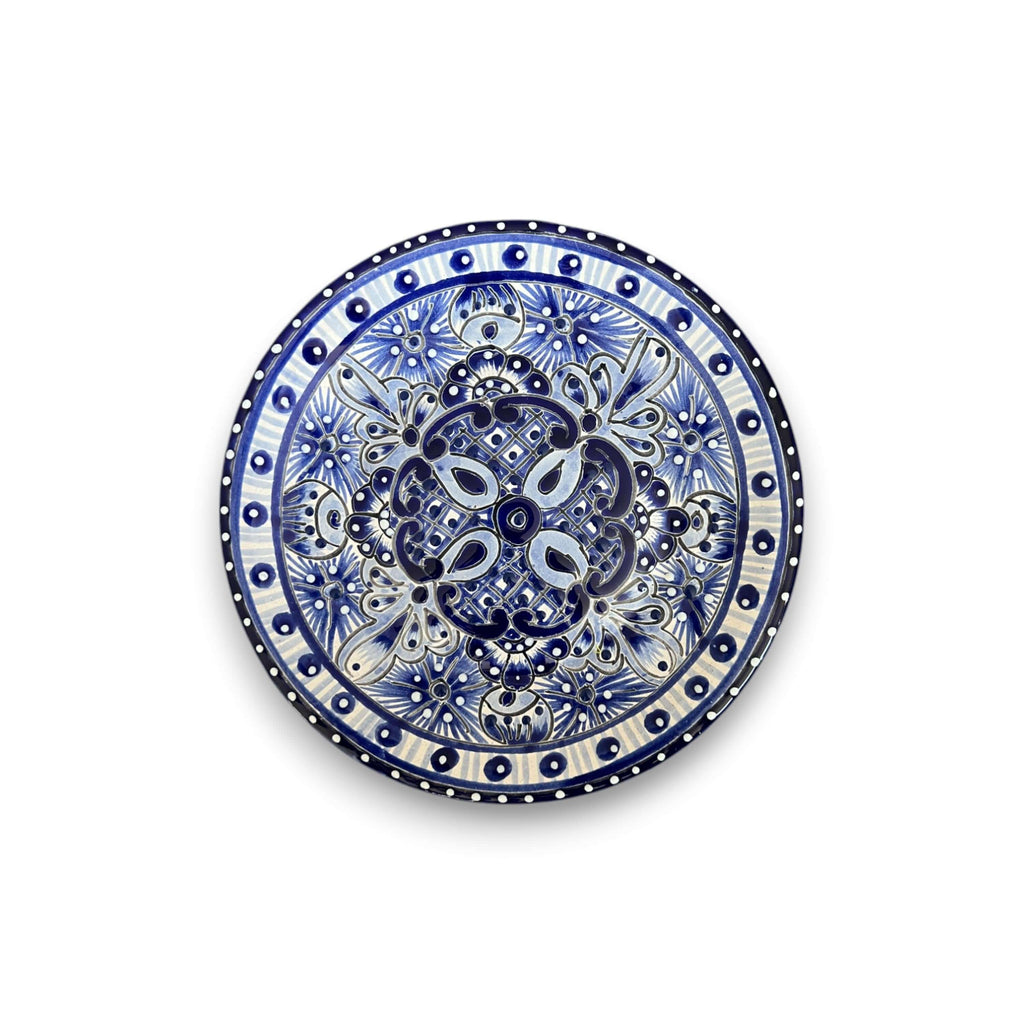 Blue & White Talavera Dinnerware Set | 12 – Piece Set