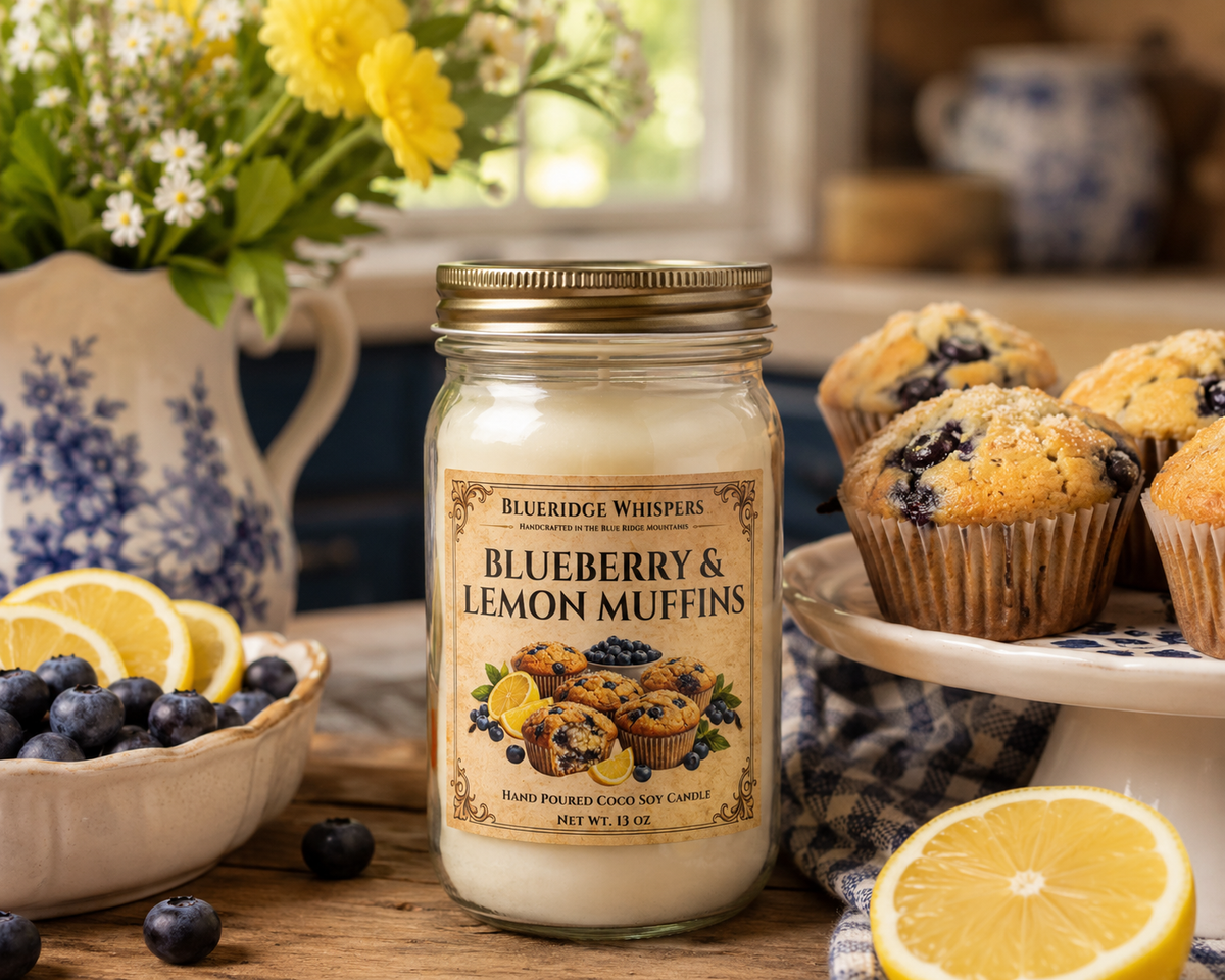 Blueberry & Lemon Muffins – Bakery Coco – Soy Candle