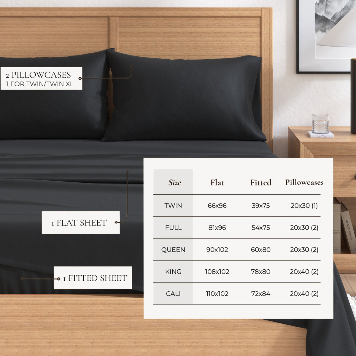 Cotton Solid Flannel Sheet – Nordic Collection