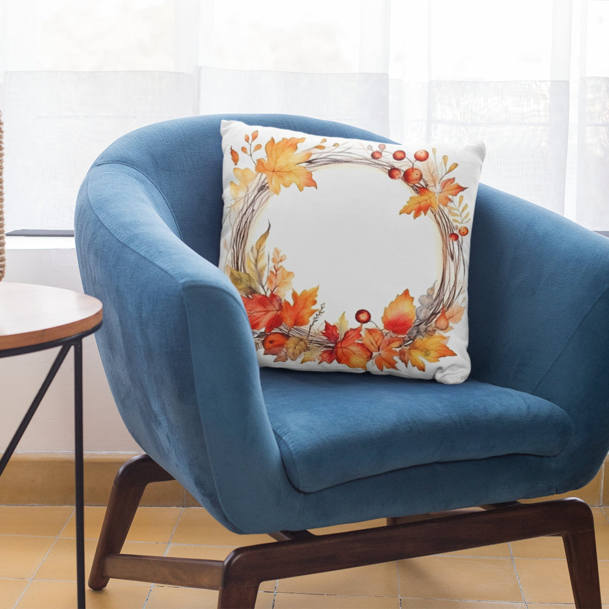 Fall Decor Cushion Cover Autumn Living Room Throw Pillow by Homeezone