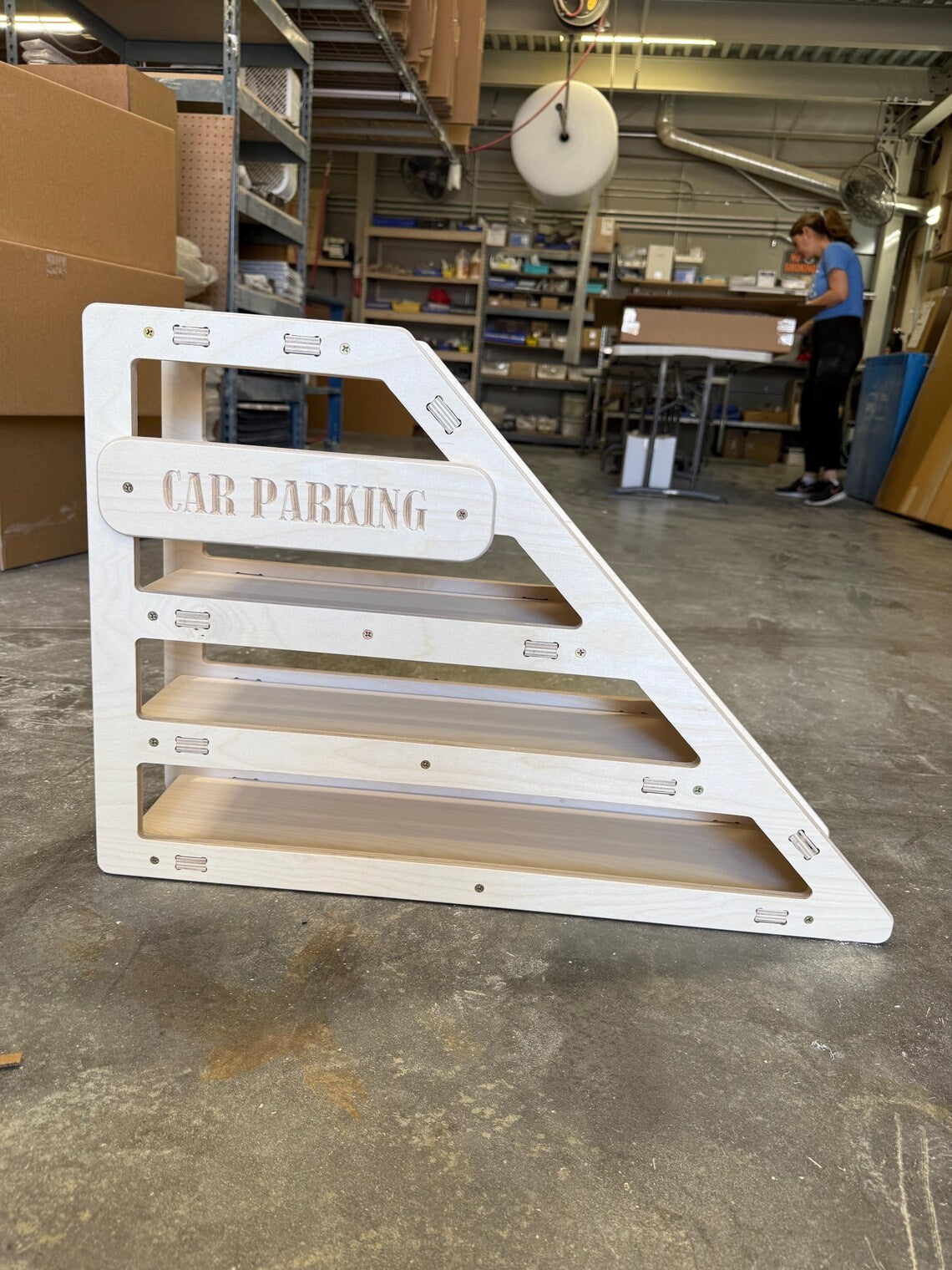 CAMDEN – Toy Car Storage + Ramp