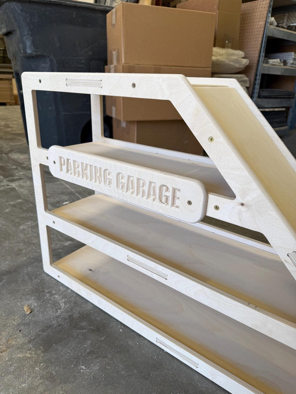 CAMDEN – Toy Car Storage + Ramp