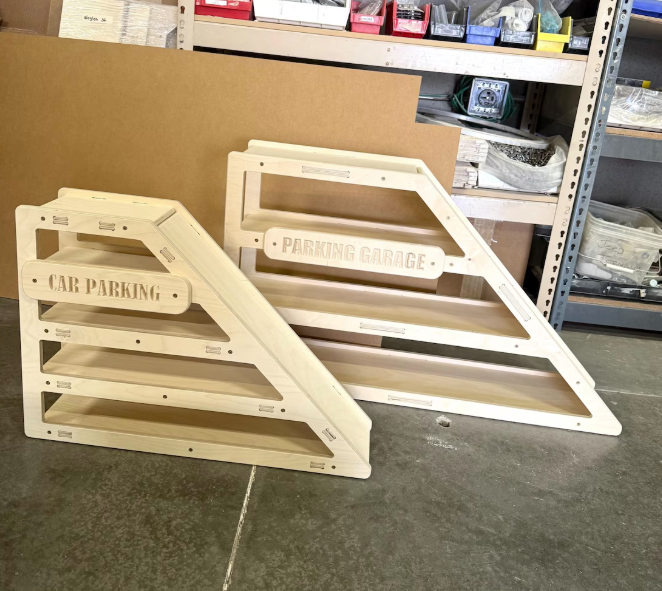 CAMDEN – Toy Car Storage + Ramp