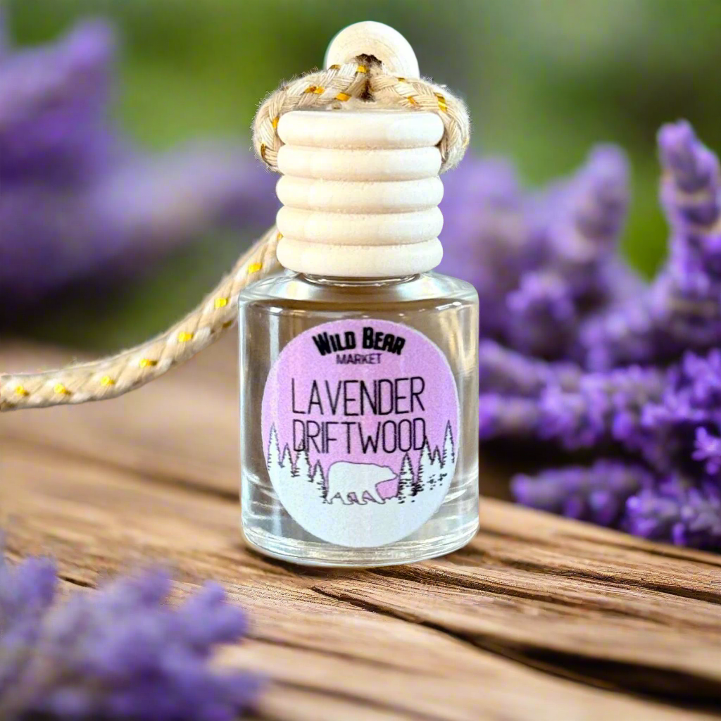 Lavender Driftwood Car Freshener