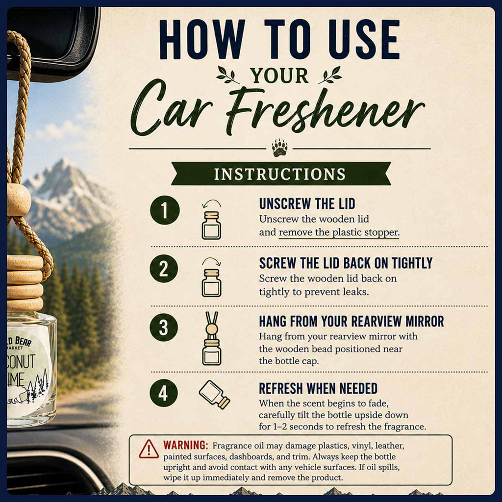 Sugar Bear Car Freshener