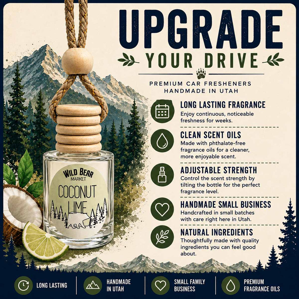Leather Bound Car Freshener