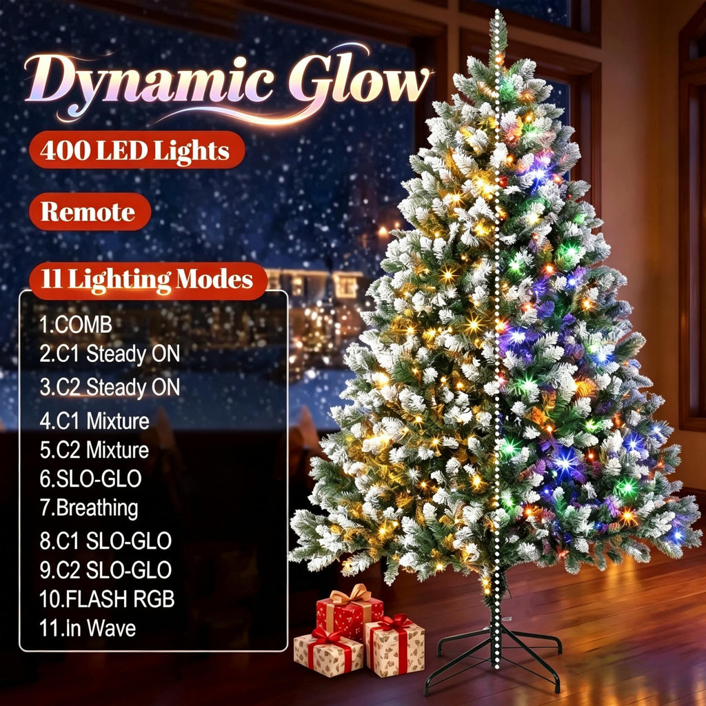 7.5 Ft Pre – Lit Artificial Christmas Tree