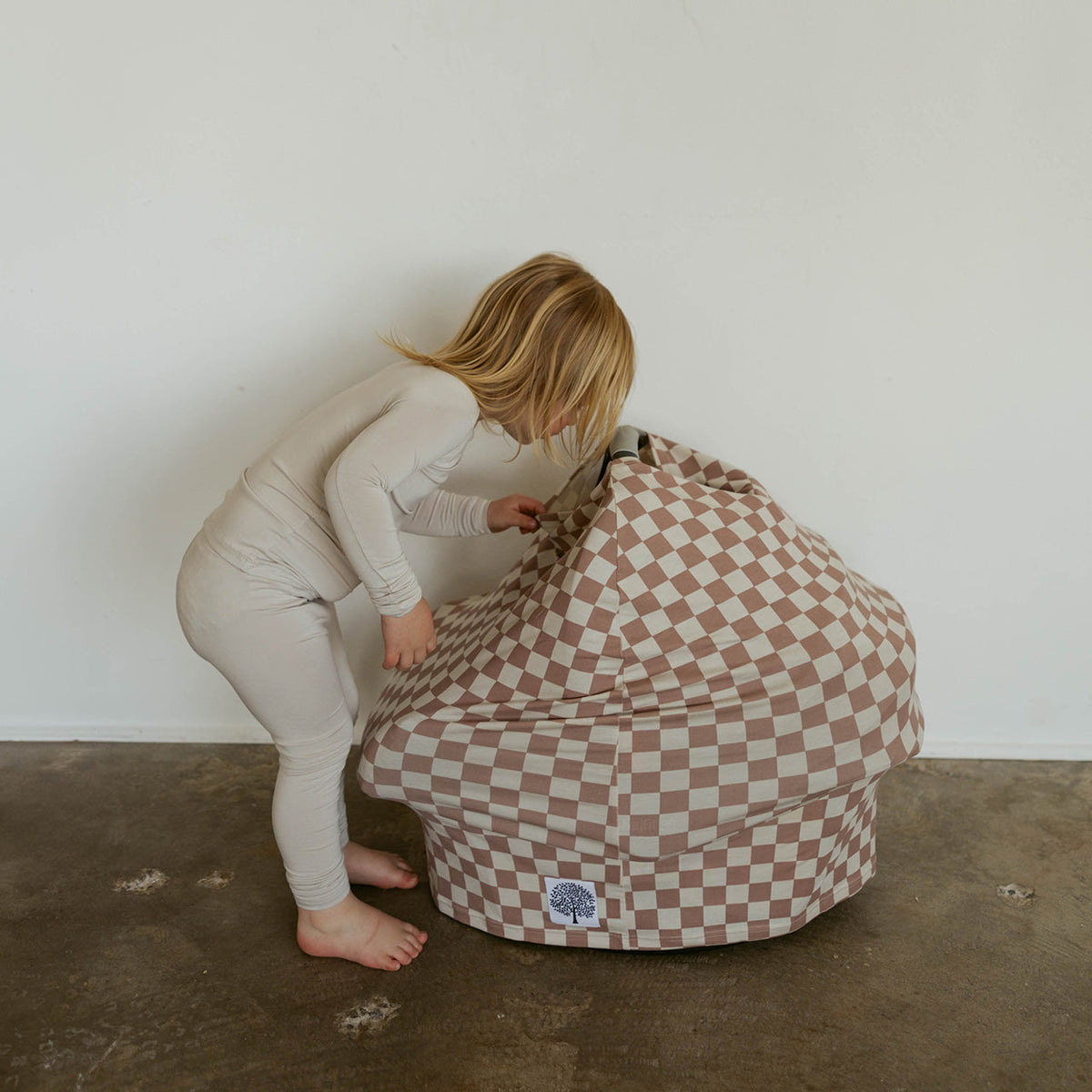 Multi – use Cover, Rosewood Checker