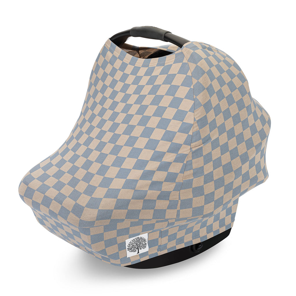 Multi – use Cover, Stormy Blue Checker
