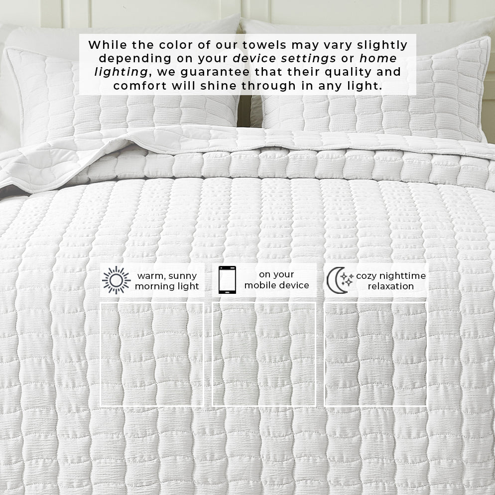 Gauze Quilt Set – Wave Stitch Collection