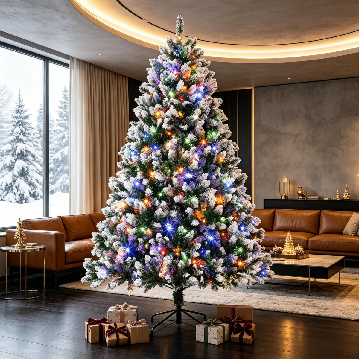 7.5 Ft Pre – Lit Artificial Christmas Tree