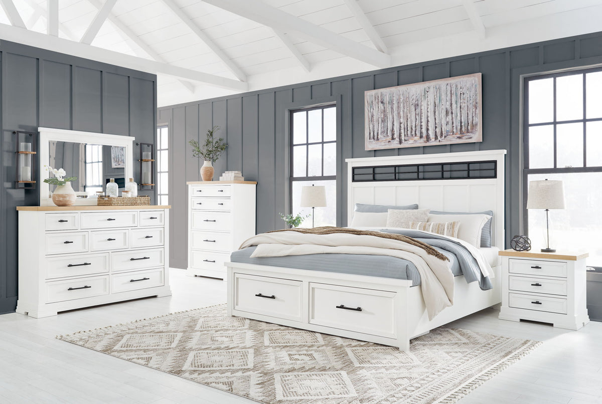 Ashbryn – Panel Storage Bedroom Set