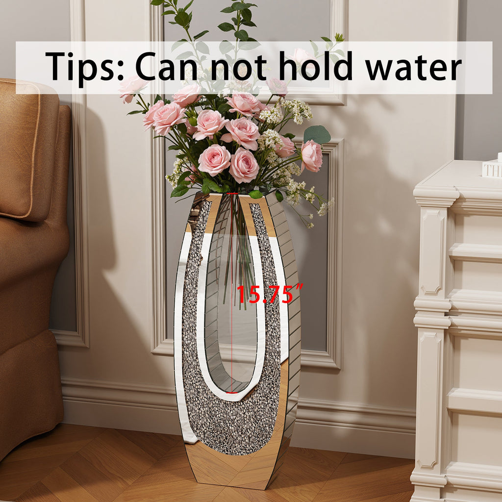 24.01" U – Shaped Floor Vase