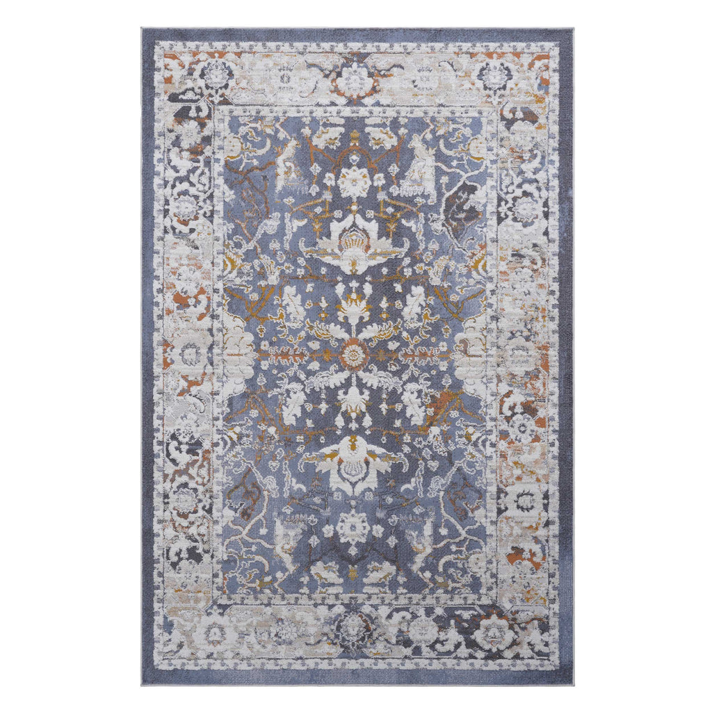 Naar Payas Collection Blue Traditional Area Rug