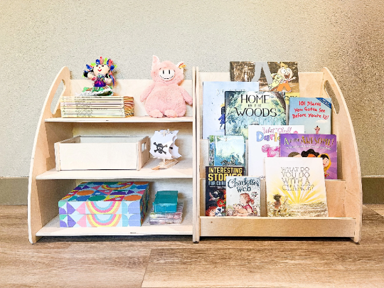 SARAFINA + FINA – Toy Shelf + Bookshelf