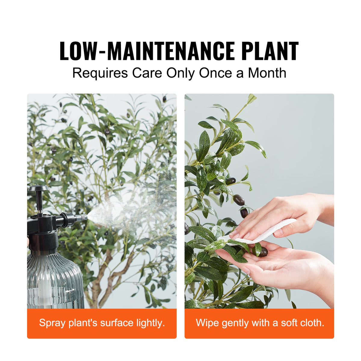 6 FT Tall Artificial Olive Tree – Lifelike Design for Your Space