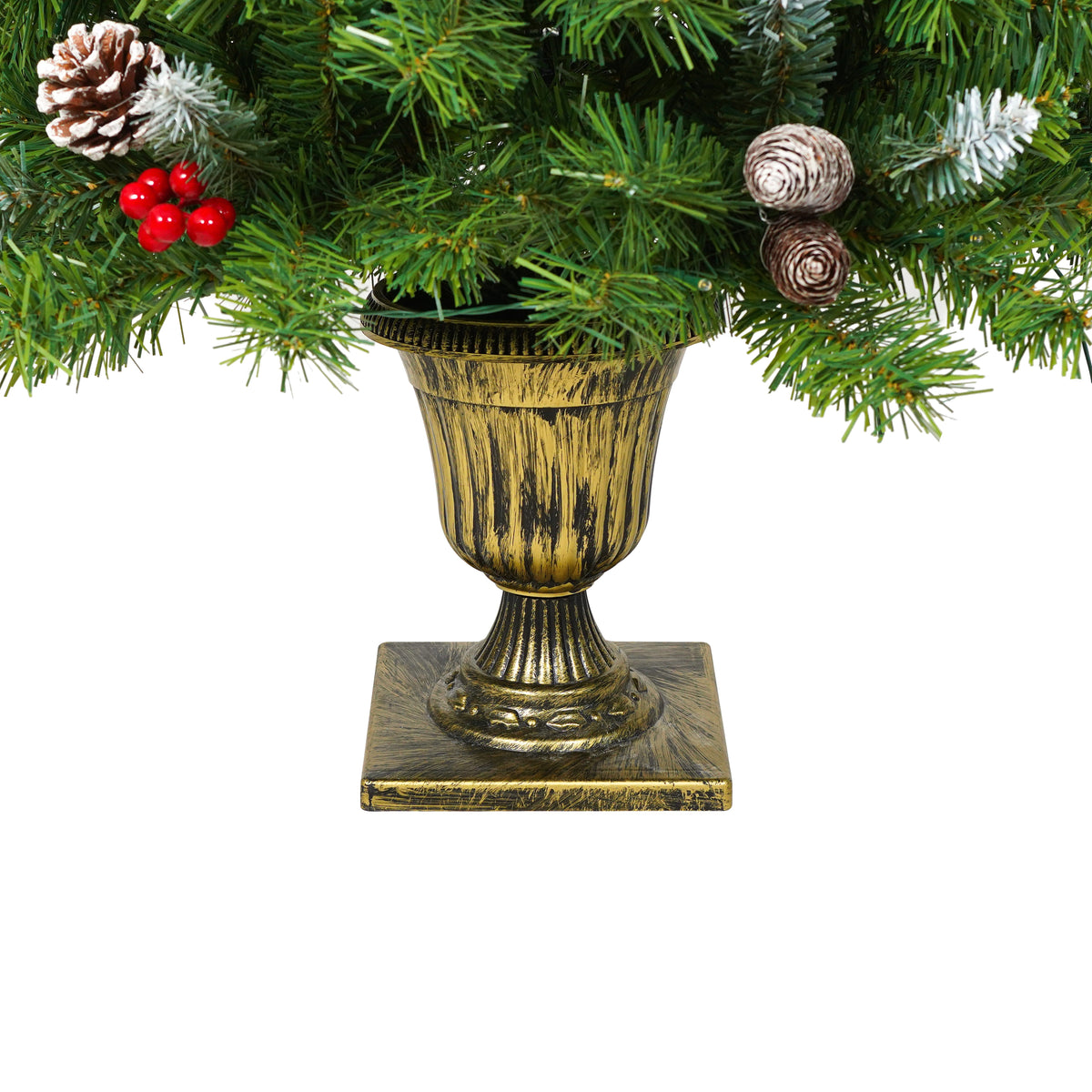 Pre – Lit Christmas Tree Artificial Christmas 3 – Piece Set