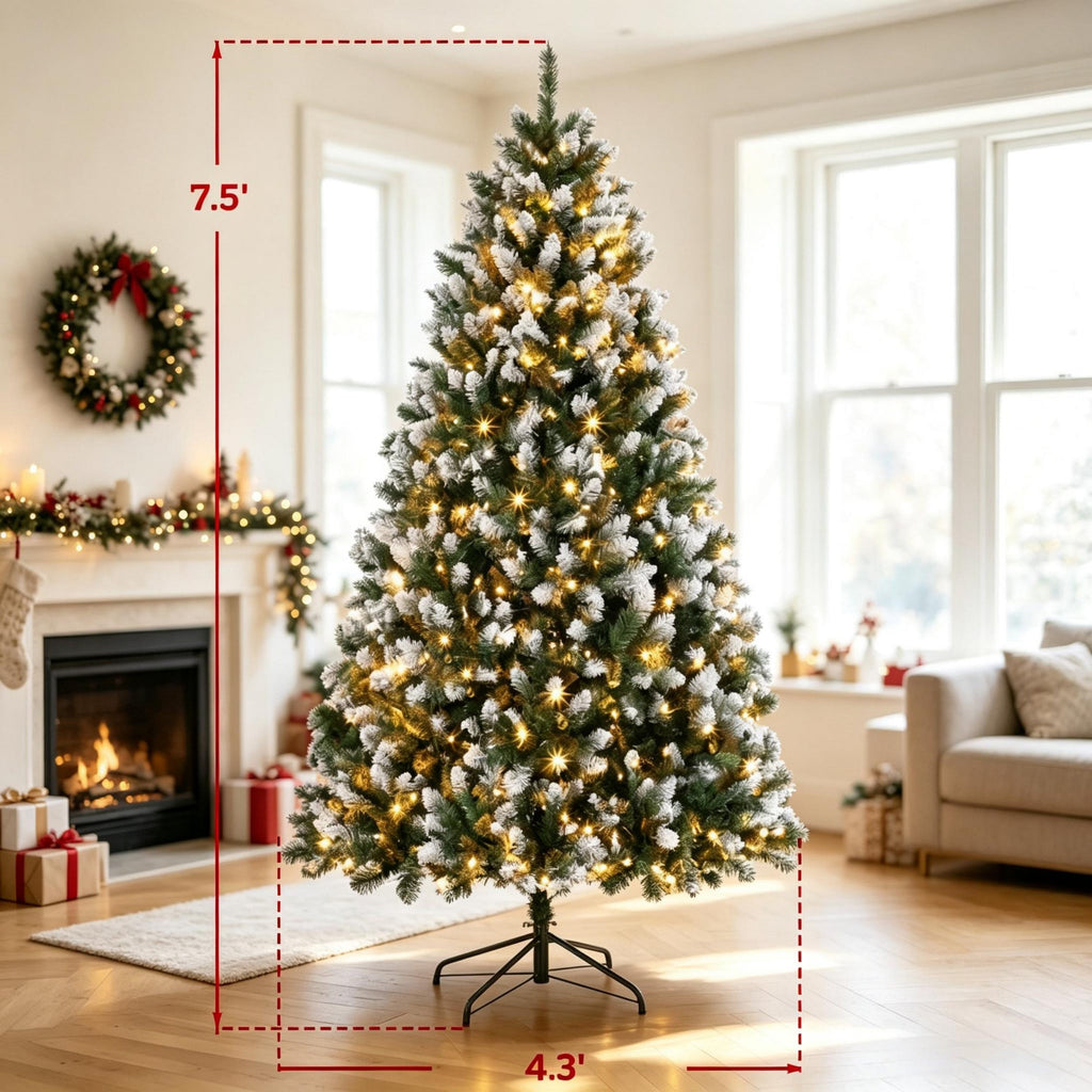 7.5 Ft Pre – Lit Artificial Christmas Tree