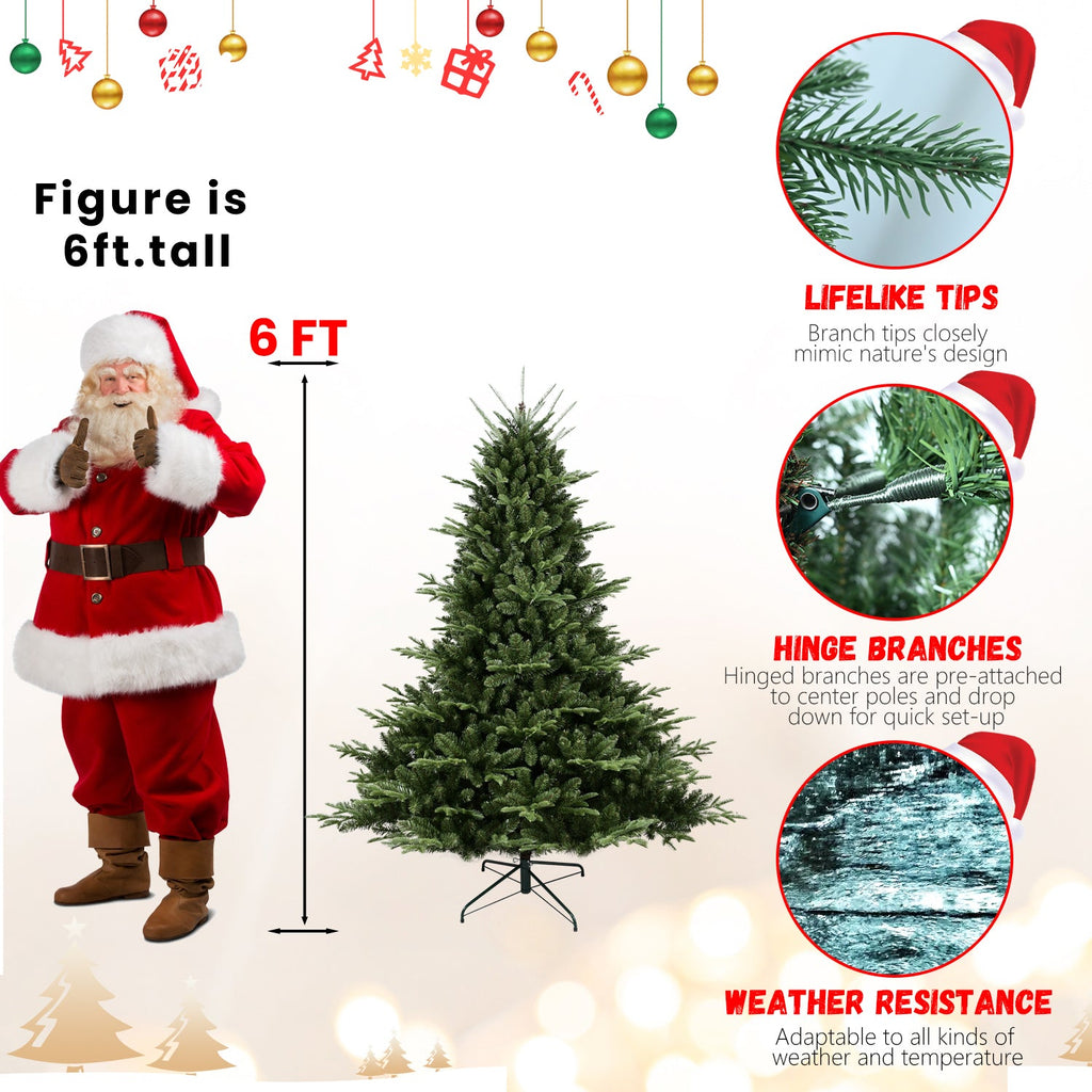4FT Full – Shaped Christmas Tree with 714 Tips