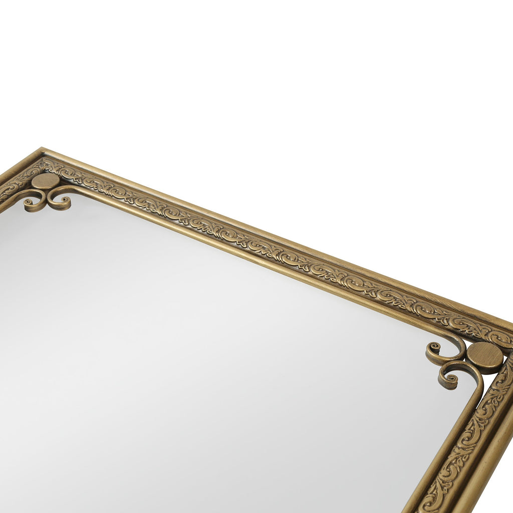 Gold Bathroom Vanity Mirror for Wall 24' x 36' Modern Rectangle Mirror