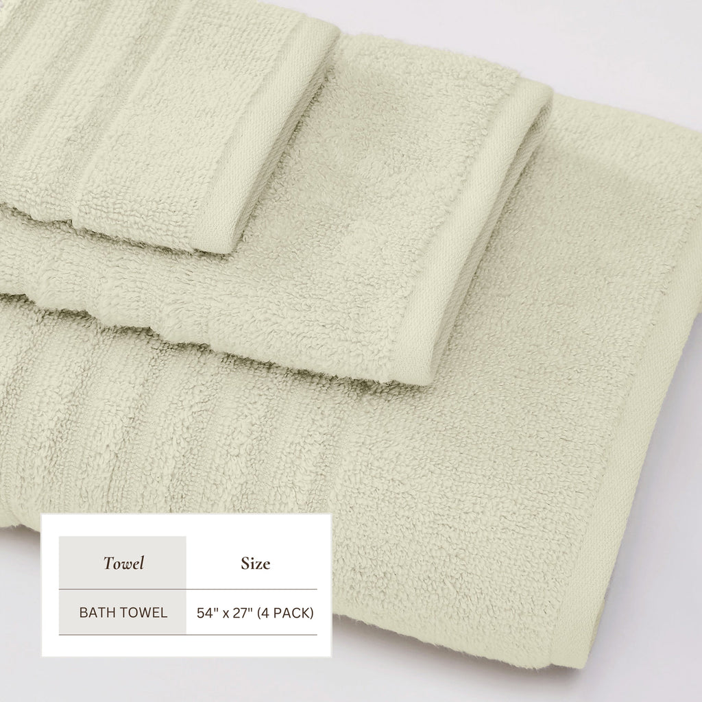 Luxury Combed Cotton Bath Towel Set – Karina Collection