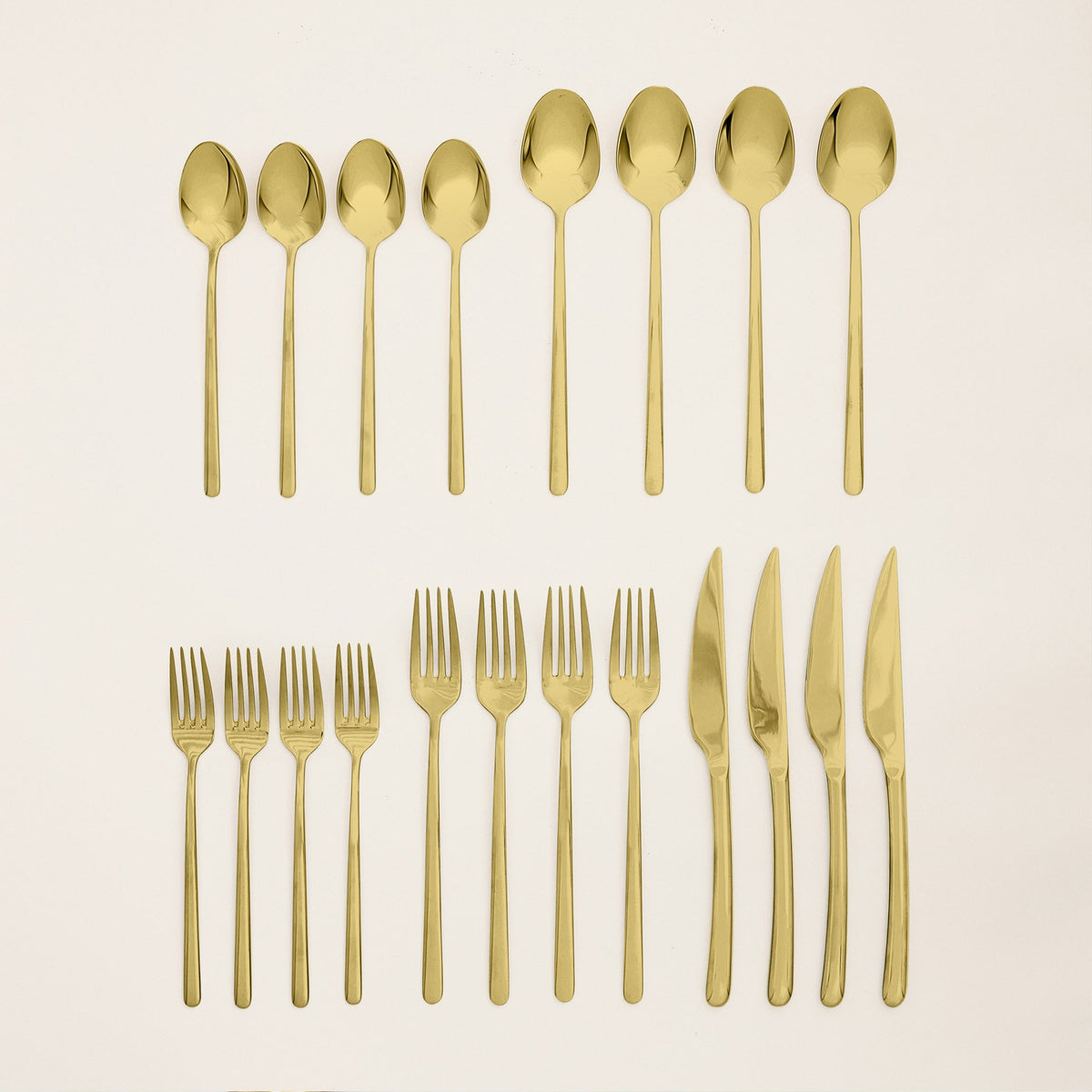 Emilia Mirror 20 – Piece Flatware Set