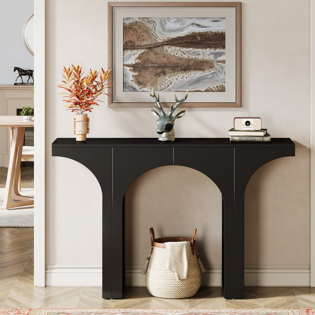 47 – Inch Modern Black Console Table