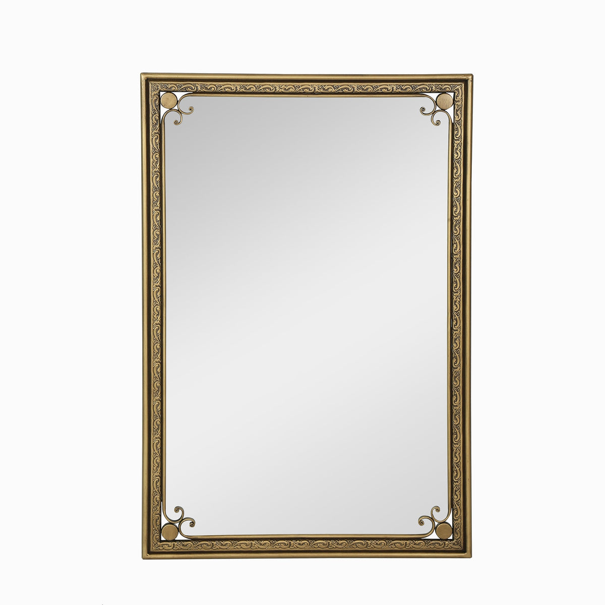 Gold Bathroom Vanity Mirror for Wall 24' x 36' Modern Rectangle Mirror