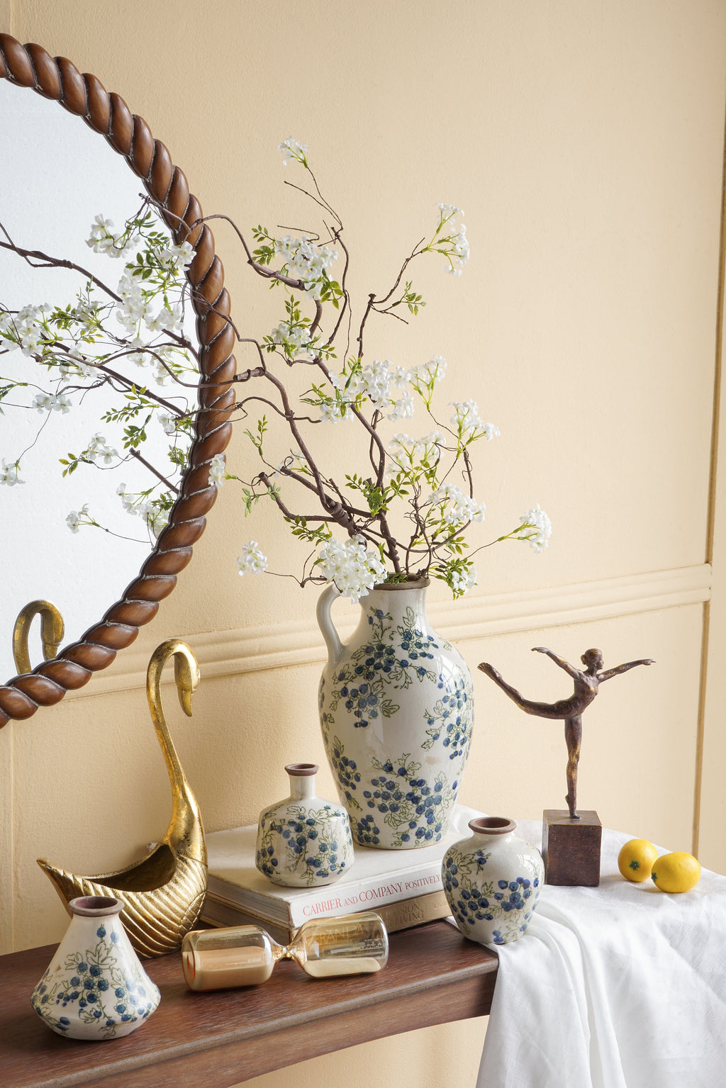 Vintage European Pottery – Inspired Vase