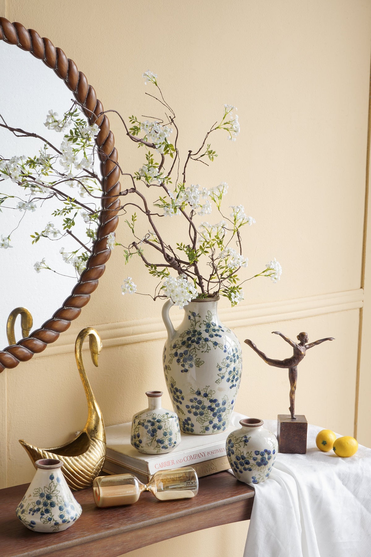 Vintage European Pottery – Inspired Vase