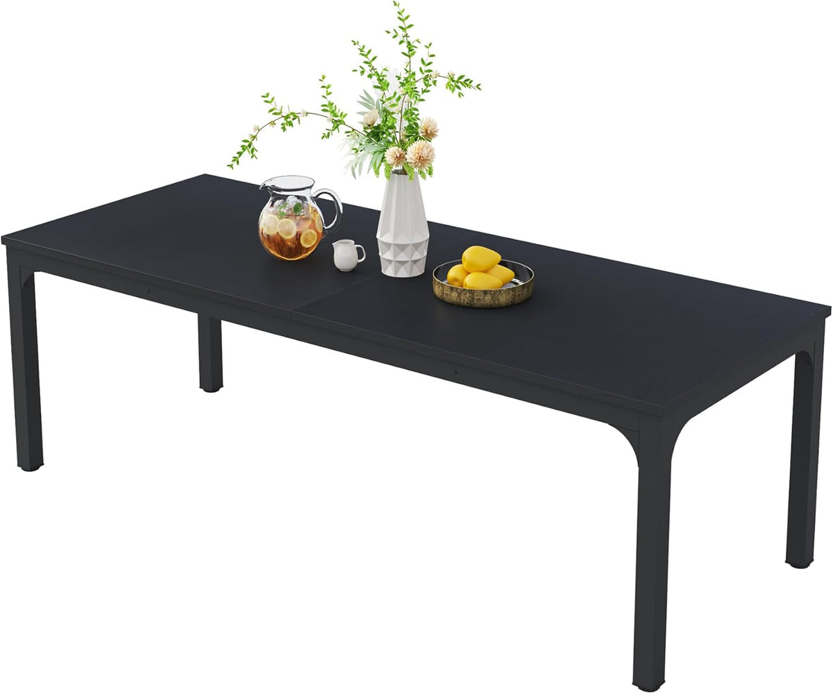 Modern Black Dining Table