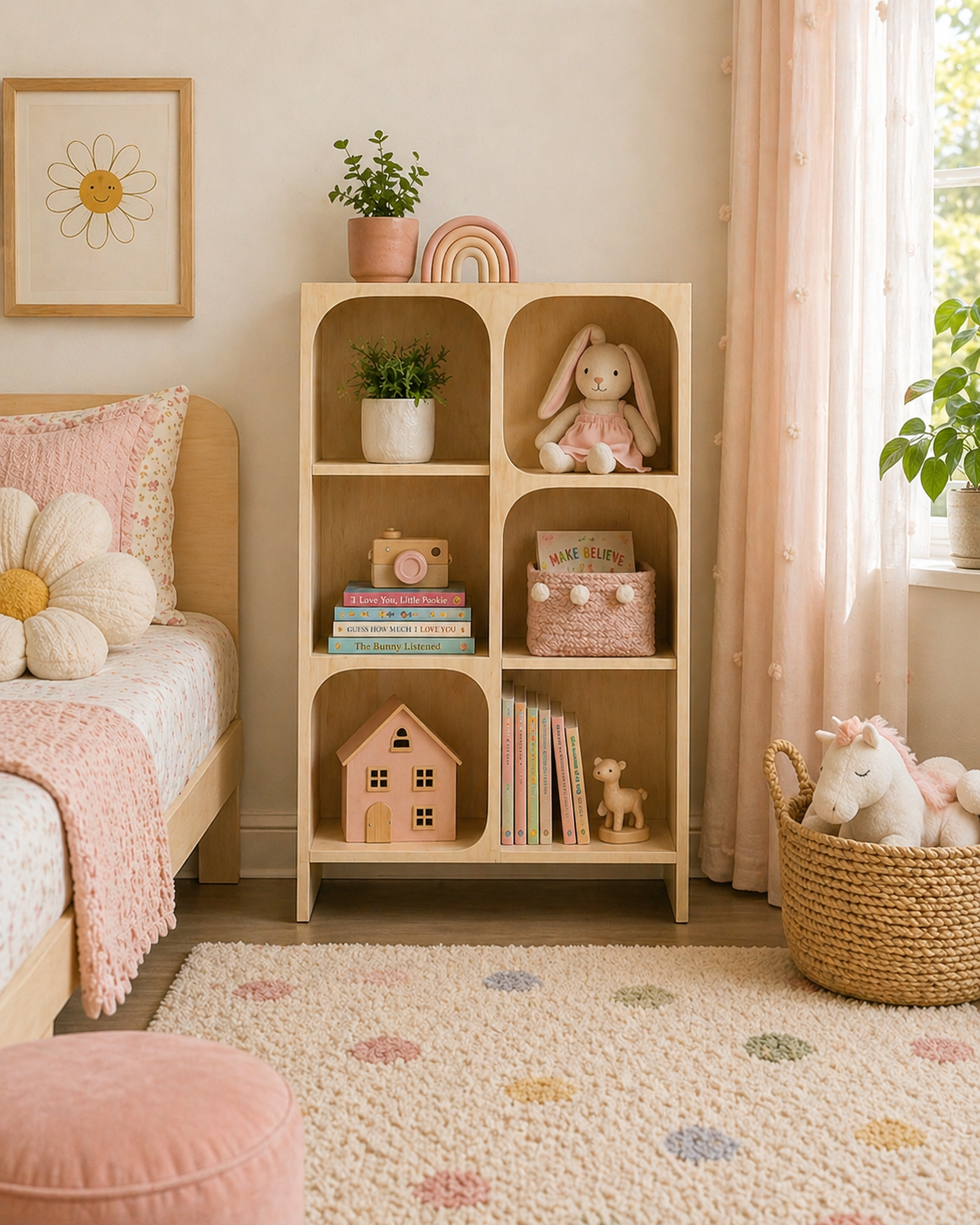 GRACE – Modern Toy Shelf