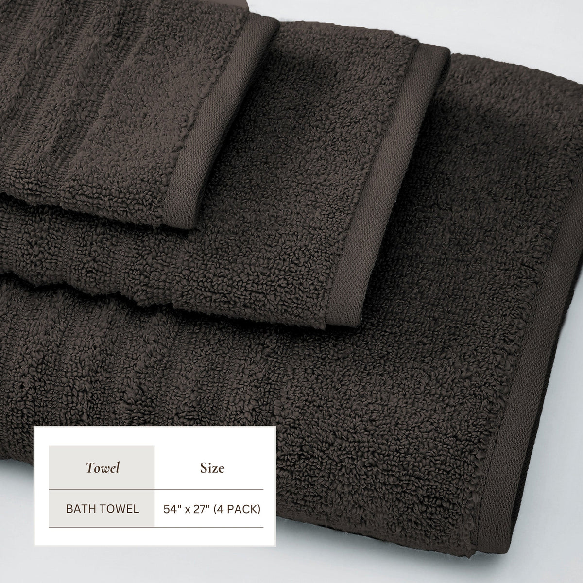 Luxury Combed Cotton Bath Towel Set – Karina Collection