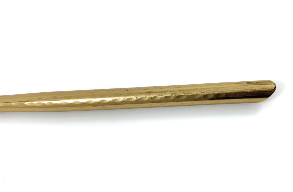 Vibhsa Gold Silverware Teaspoons/Dessert Spoons Set of 6