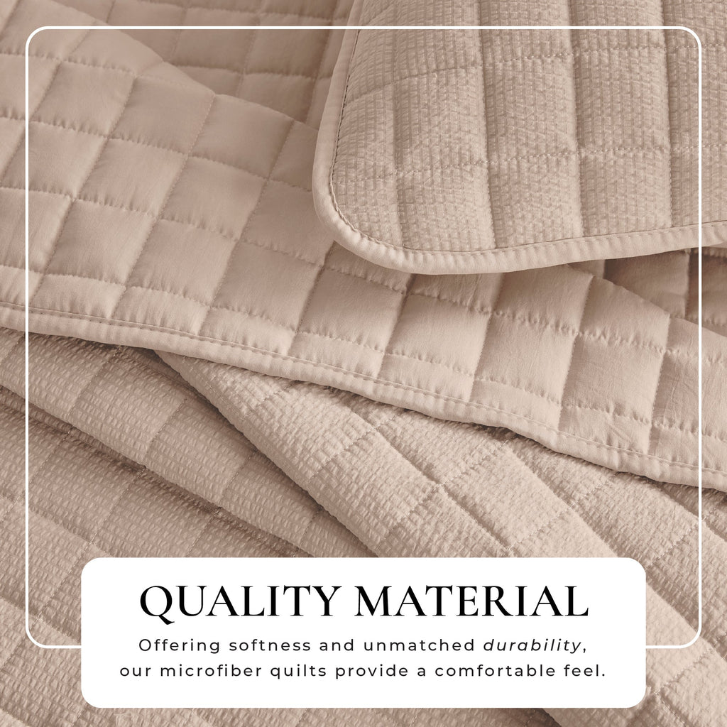 Box – Stitched Seersucker Quilt Set – Seersucker Collection