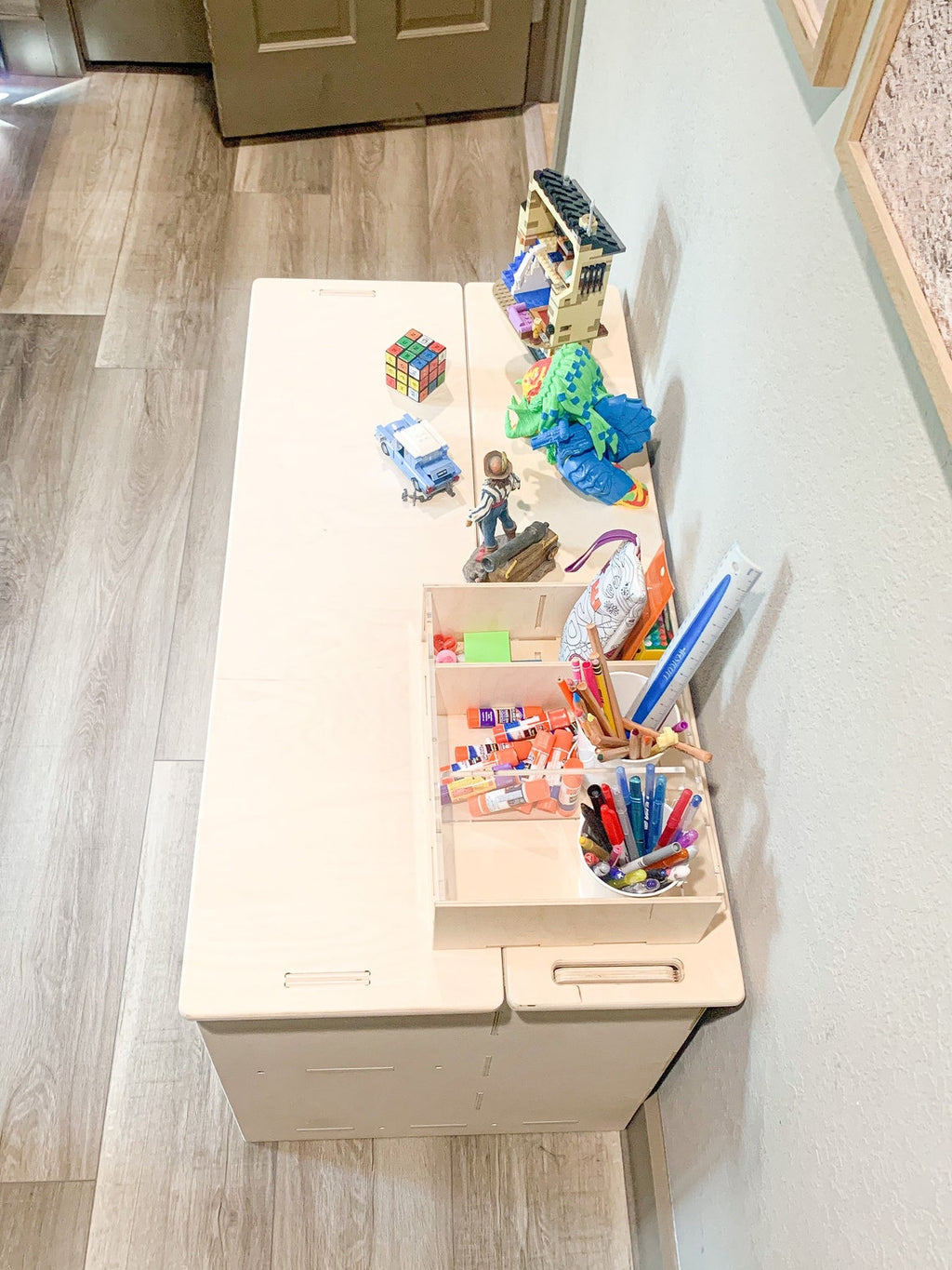 STELLA – Toy Shelf + Hidden Storage 41"