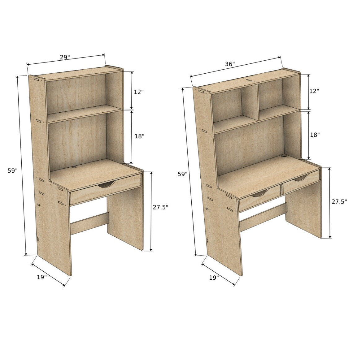 JOSH – Wall Desk