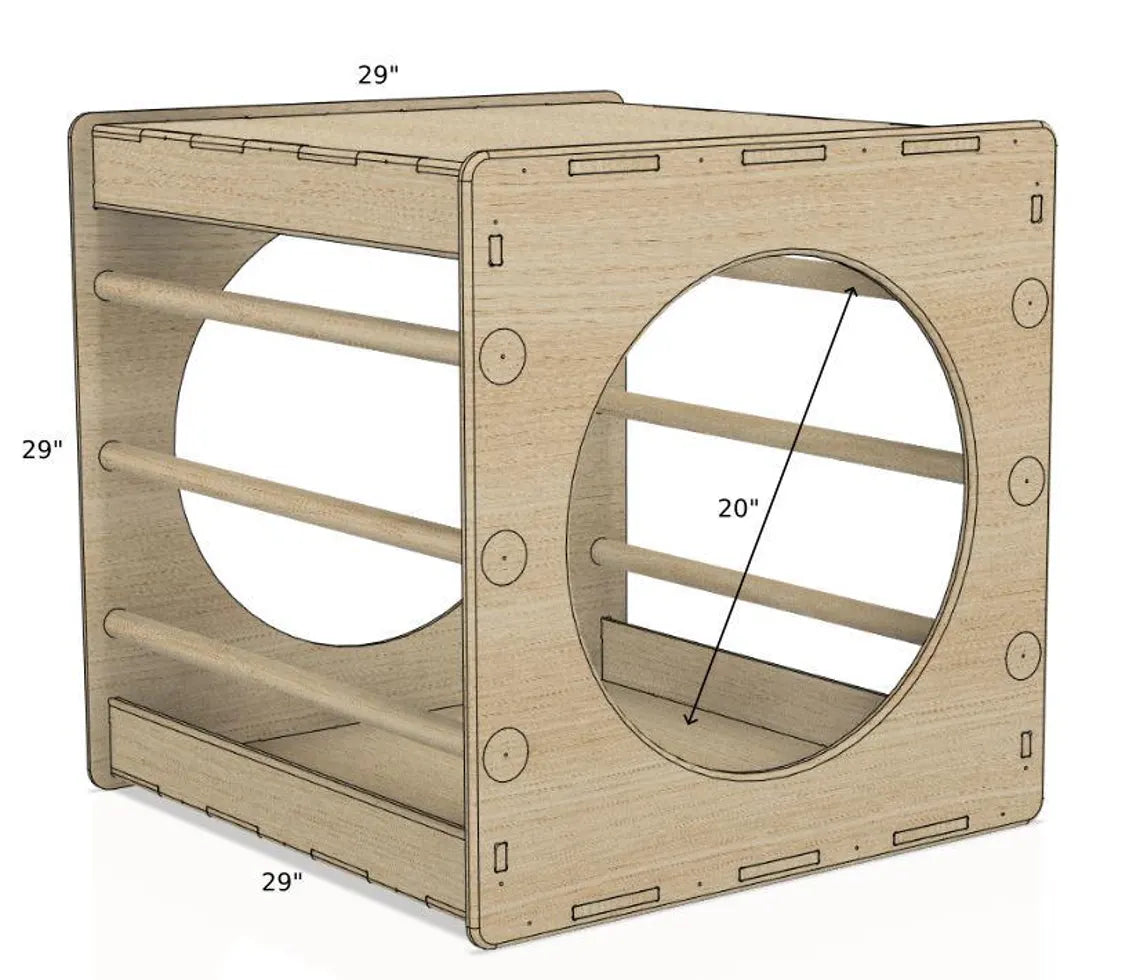 BECCA – 29in Climbing Cube