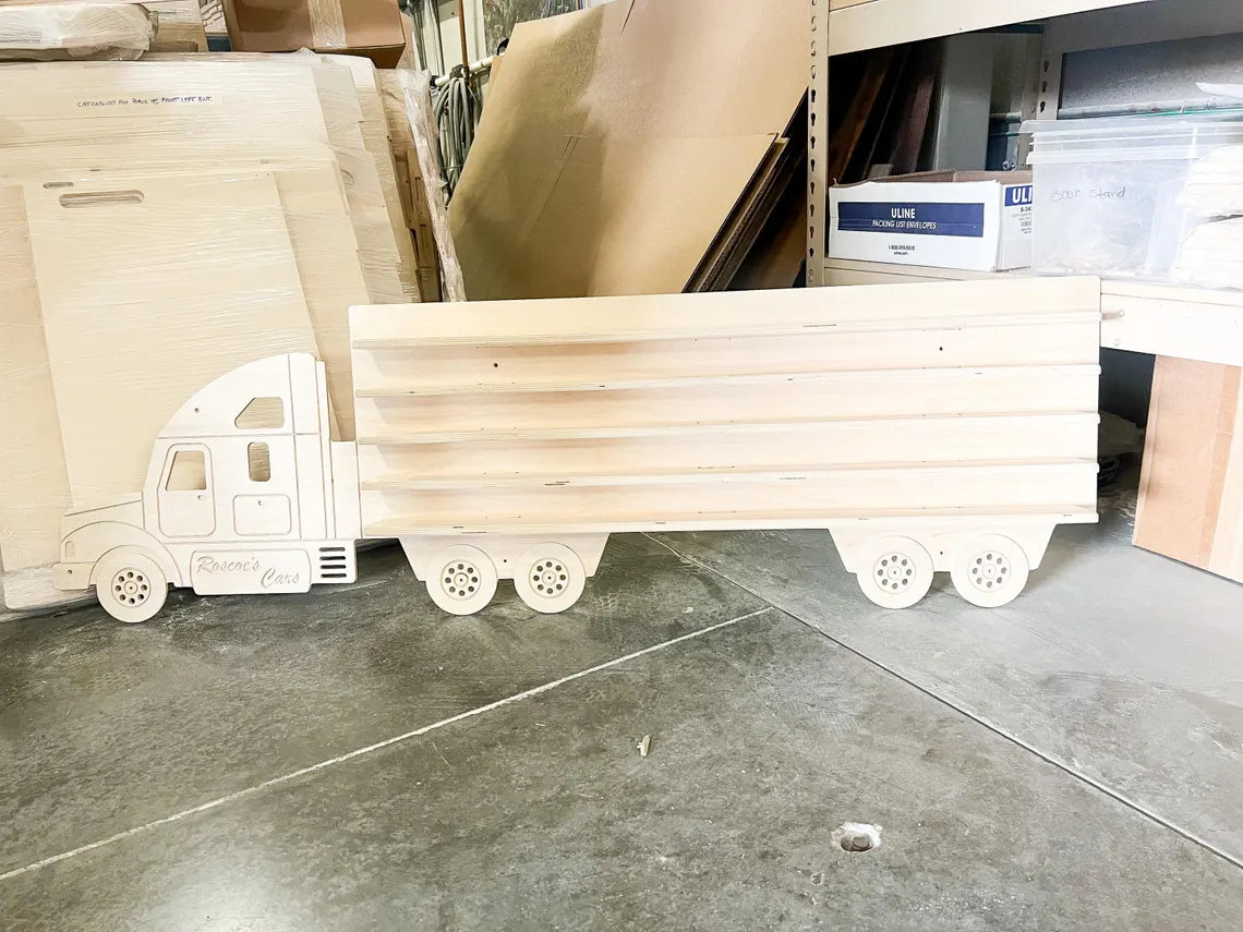 ROSCOE – Semi Truck Wall Shelf