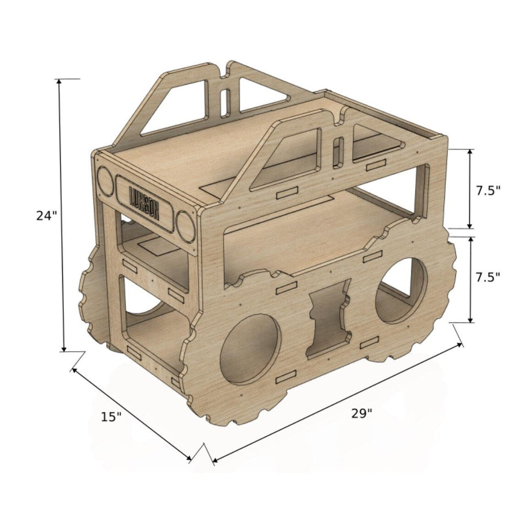 LUXSON – Toy Car Storage