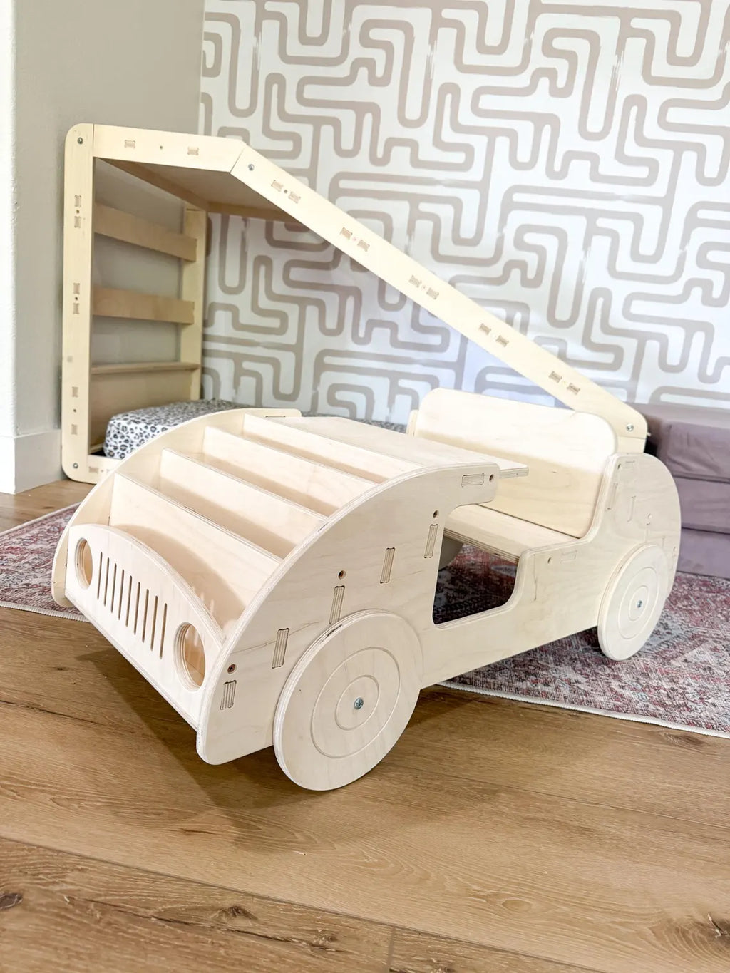 FELIX – Car Inspired Double Sided Bookshelf